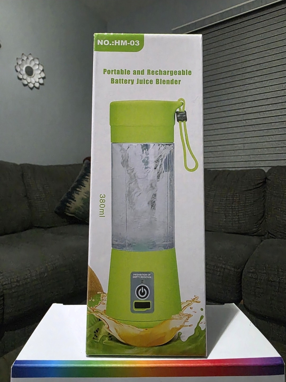 Portable Rechargeable Juice Blender - Lime Green